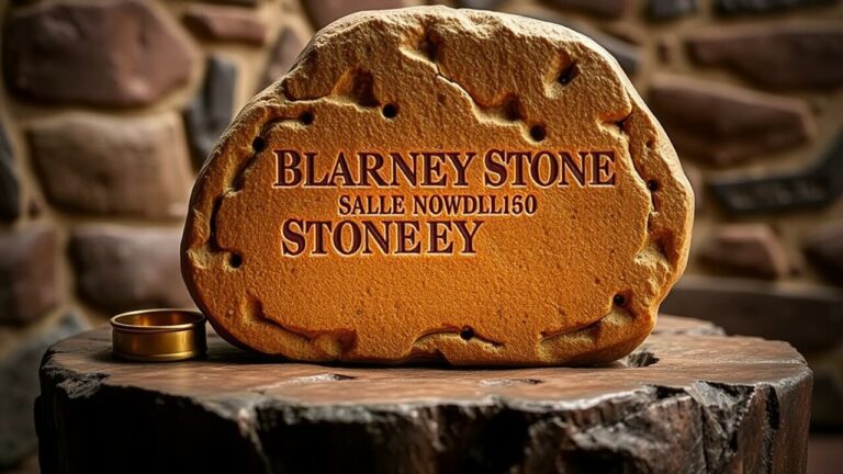 What is the significance of the Blarney Stone replica in San Diego